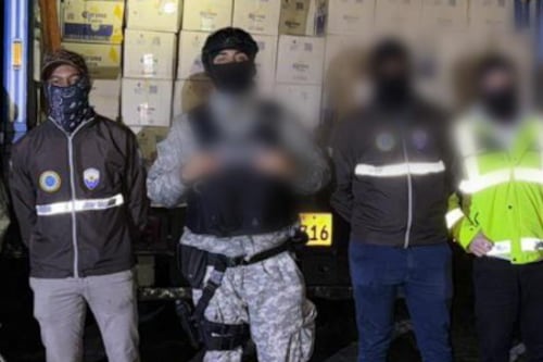 Policía decomisa cerca de 20.000 cervezas ilegales en Checa, en Quito