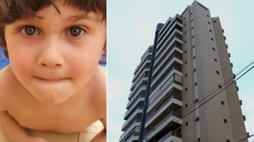 Niño de cuatro años sobrevivió tras caer del décimo piso de un edificio - Fuente: Foto de X