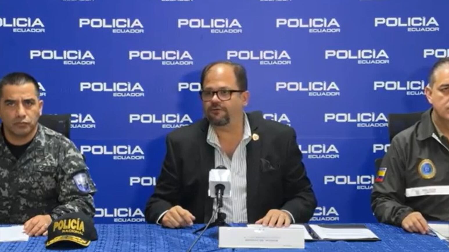 Rueda de prensa sobre “Blanqueo Fito”.