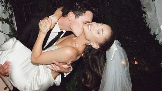 Boda de Ariana Grande y Dalton Gomez fotografías