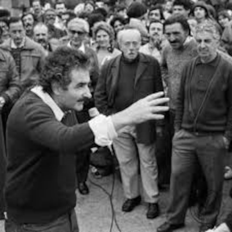 Pepe Mujica de joven.