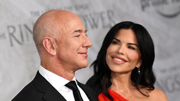 Jeff Bezos y Lauren Sánchez
