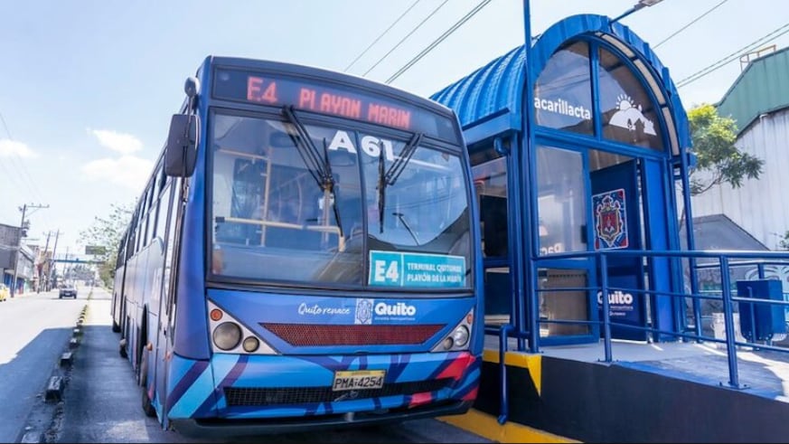 Horarios del Metro, Trolebús y Ecovía en Quito por Carnaval 2026