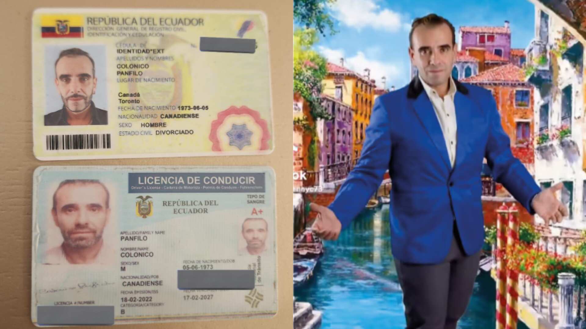 Capturan a Benny Colonico, presunto miembro de la mafia albanesa en Samborondón