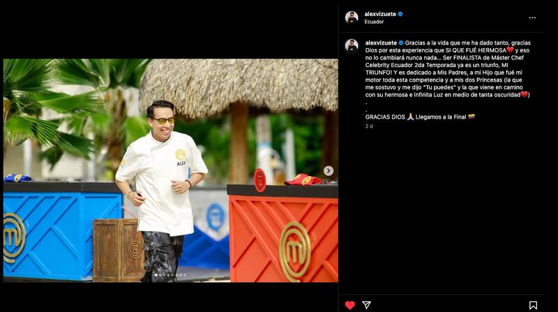 Instagram Álex Vizuete