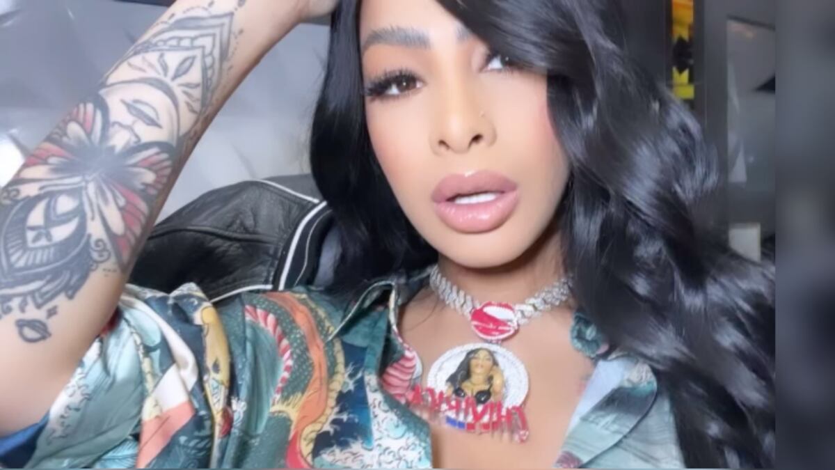 Nueva cadena de diamantes de Yailin