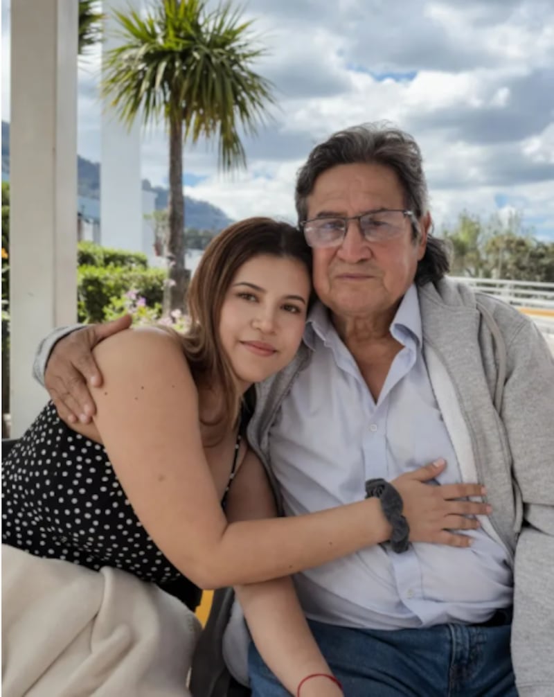 Hija de reconocido periodista ecuatoriano donará un riñón para salvar su vida