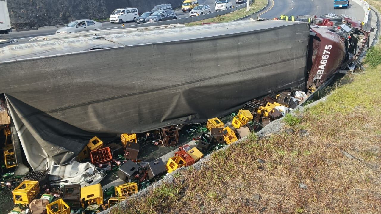 Accidente de tránsito en la Ruta Viva