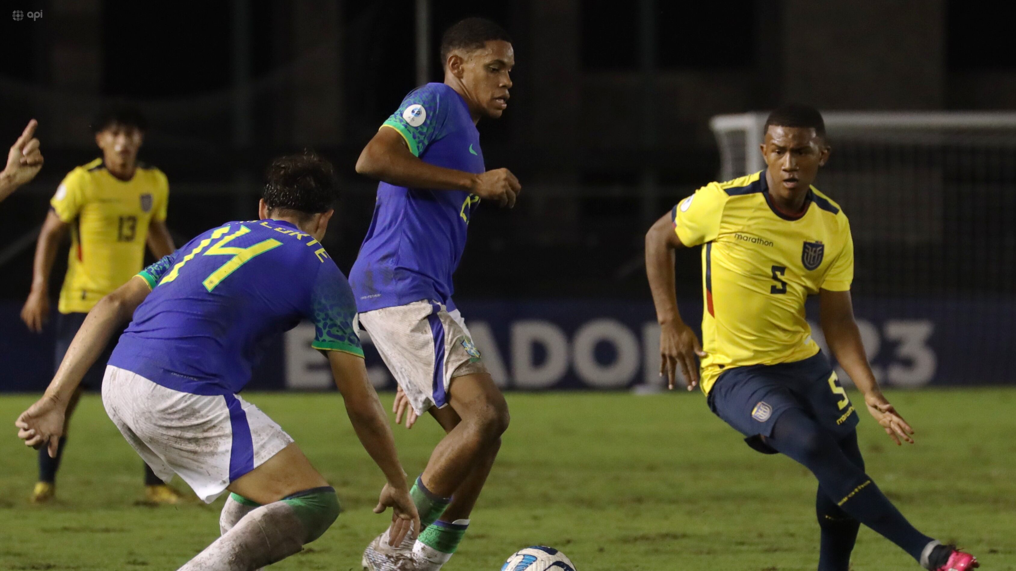 Ecuador vs Brasil Sub 17
