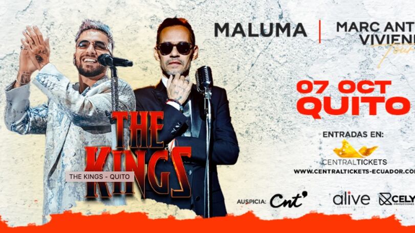 Marc Anthony y Maluma compartirán escenario en Quito y Guayaquil