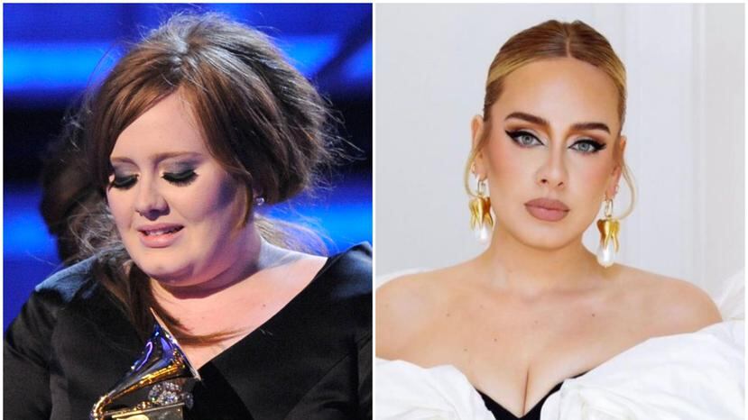 Adele antes y después