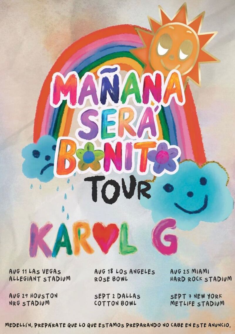 Mañana Será Bonito Tour