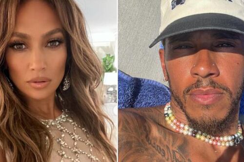 ¡No es Shakira! Lewis Hamilton está enamorado de JLo y así se lo confesó sin importarle Ben Affleck