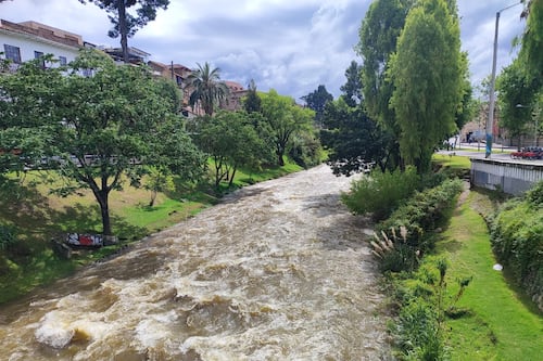 Lluvias incrementan caudales de los ríos en Cuenca; Tomebamba en prealerta