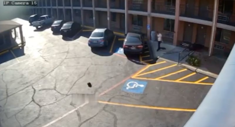 Brutal crimen en un motel de Dallas