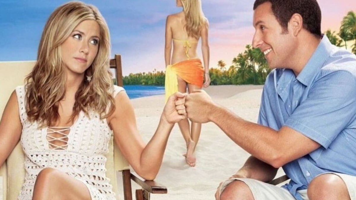 Jennifer Aniston y Adam Sandler hacen una excelente dupla