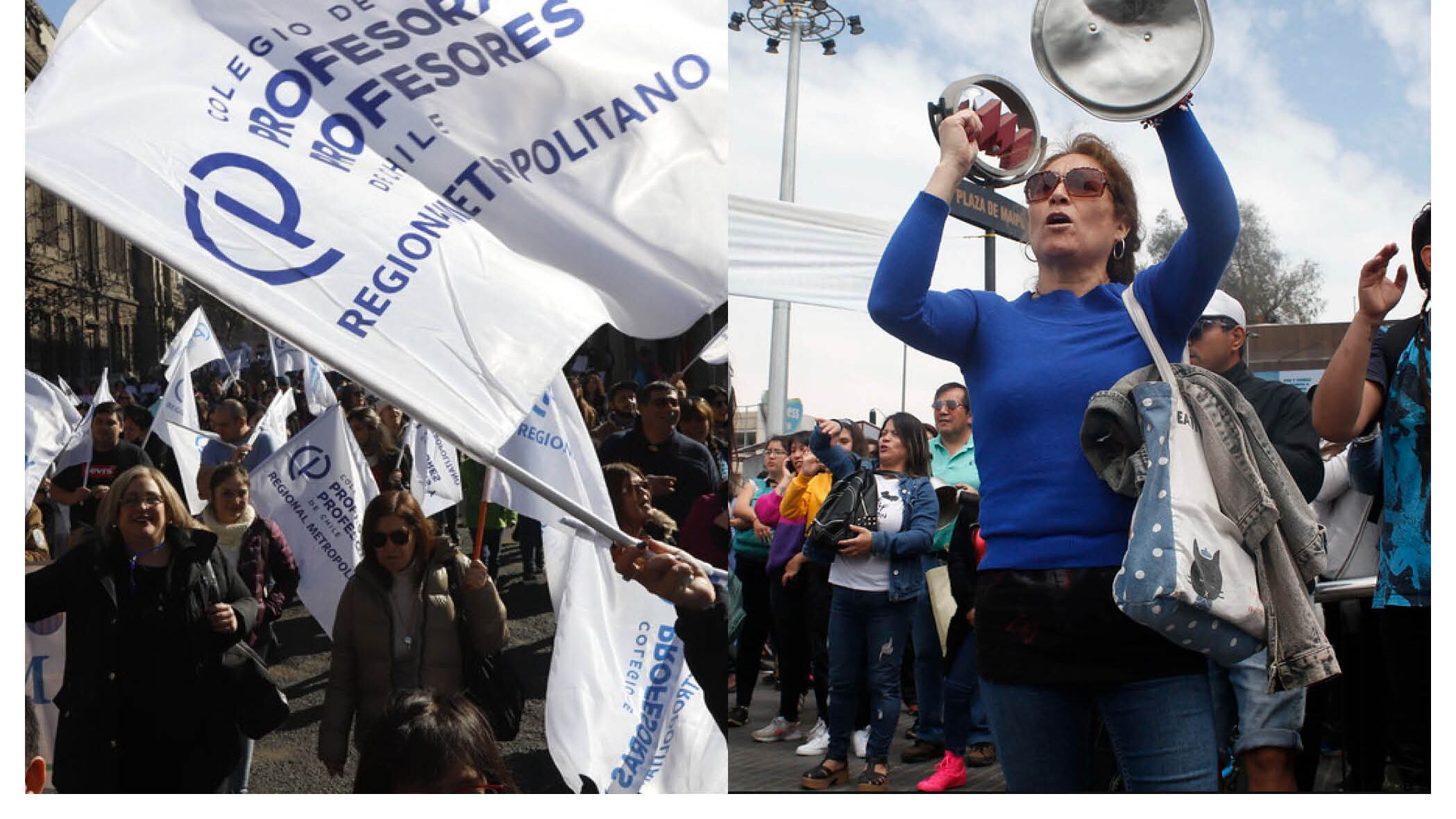 Estas son las demandas del Colegio de Profesores y Profesoras de Chile.