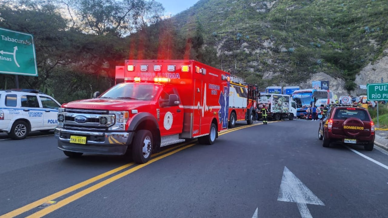 Accidente de tránsito en la Panamericana Norte