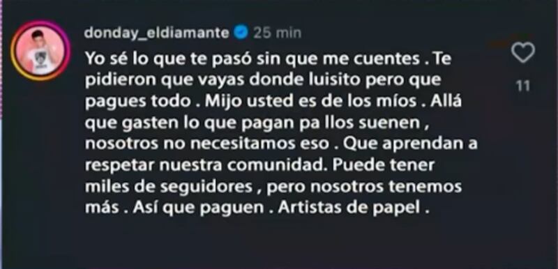 Don Day 'ninguneó' a influencers que asistieron a evento con Luisito comunica
