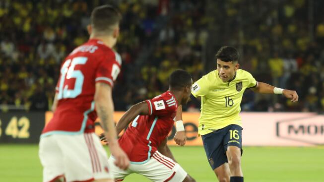 Ecuador estuvo cerca del primer tanto del partido