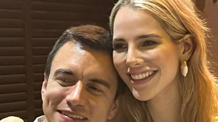 Lavinia Valbonezi y Daniel Noboa