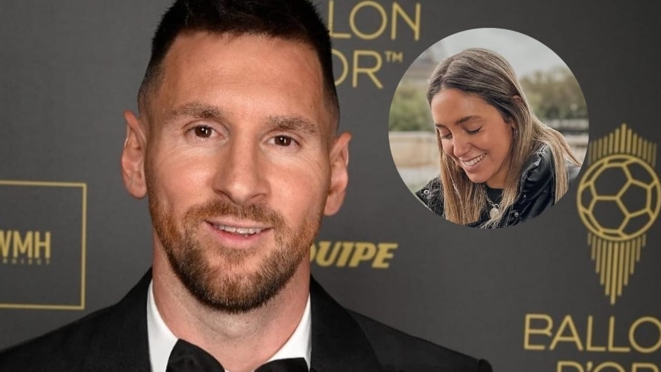 “Si las miradas hablaran”: Ella es la periodista con la que están vinculando a Lionel Messi después de ganar su balón de oro