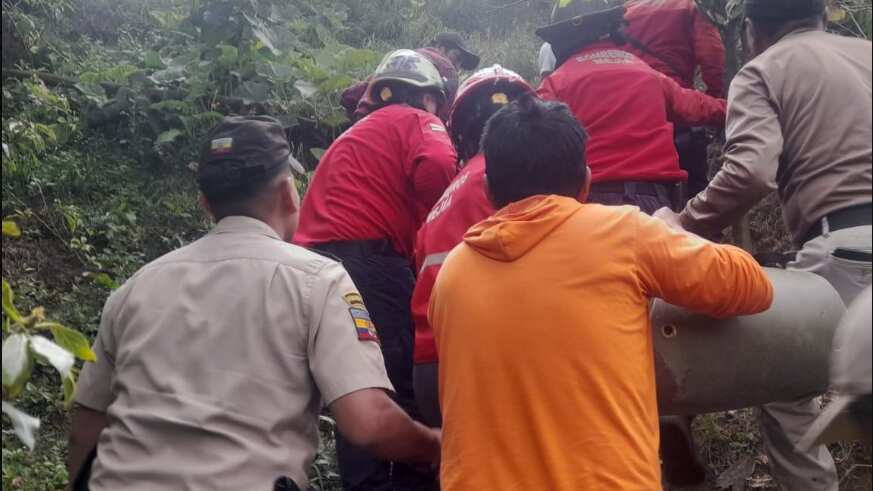 Joven que estuvo cinco días desaparecido fue localizado en una quebrada del sur de Quito