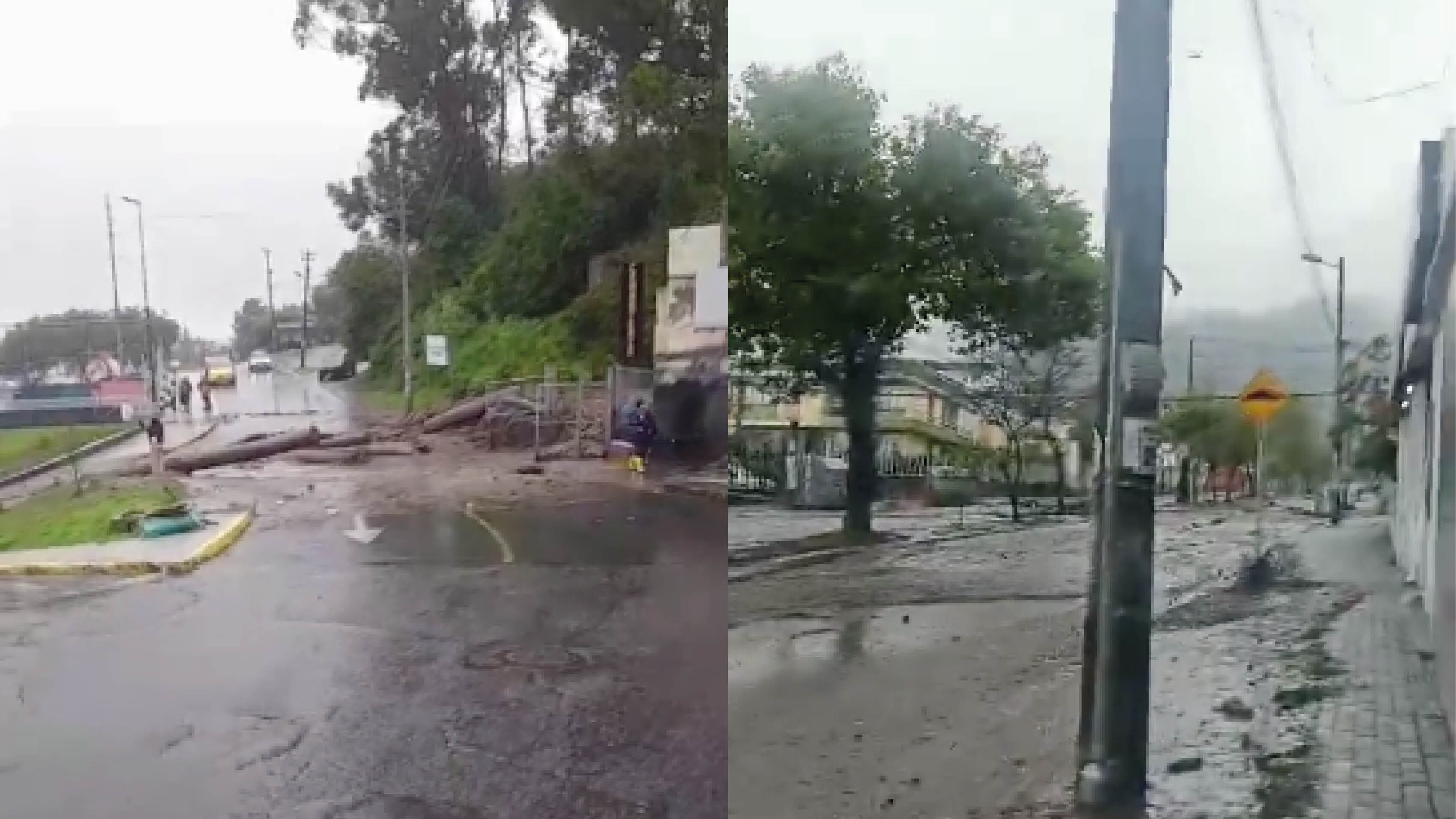 Aluvión en La Gasca