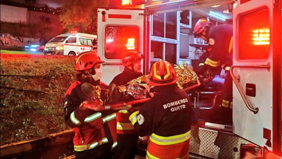 Accidente en la Simón Bolívar