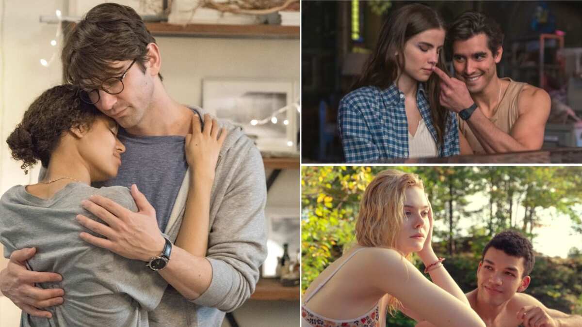 Fotogramas de 'Y nadie más que tú', 'Más allá del universo' y 'Violet y Finch'