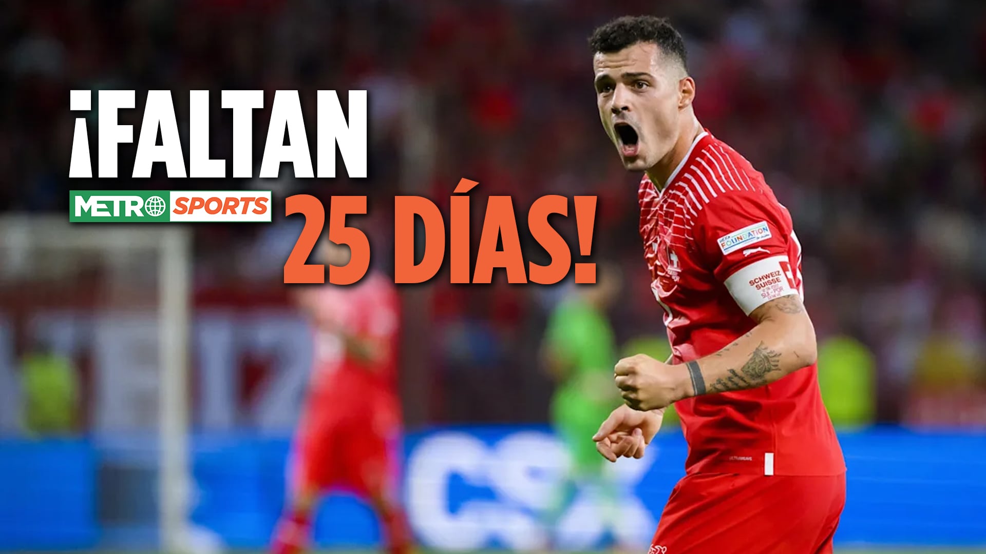Granit Xhaka con Suiza