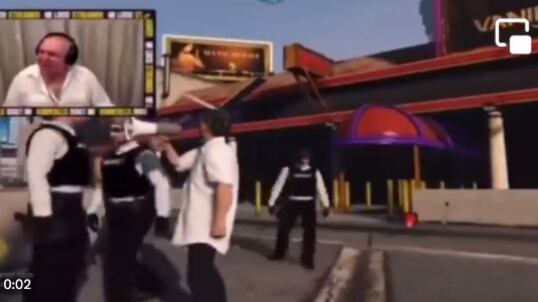 Abdalá Bucaram jugó GTA