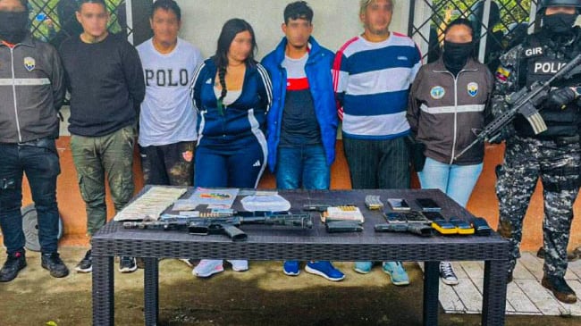 Captura de Fabricio Colón Pico y 4 procesados más por tráfico de armas