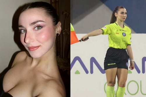 Árbitra de 23 años está causando sensación en redes debido a su impresionante belleza