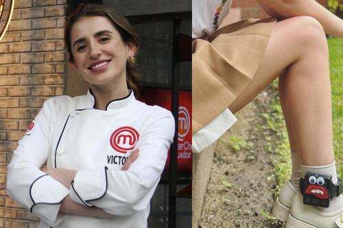 Exparticipante de MasterChef muestra el momento en que le retiran el grillete electrónico
