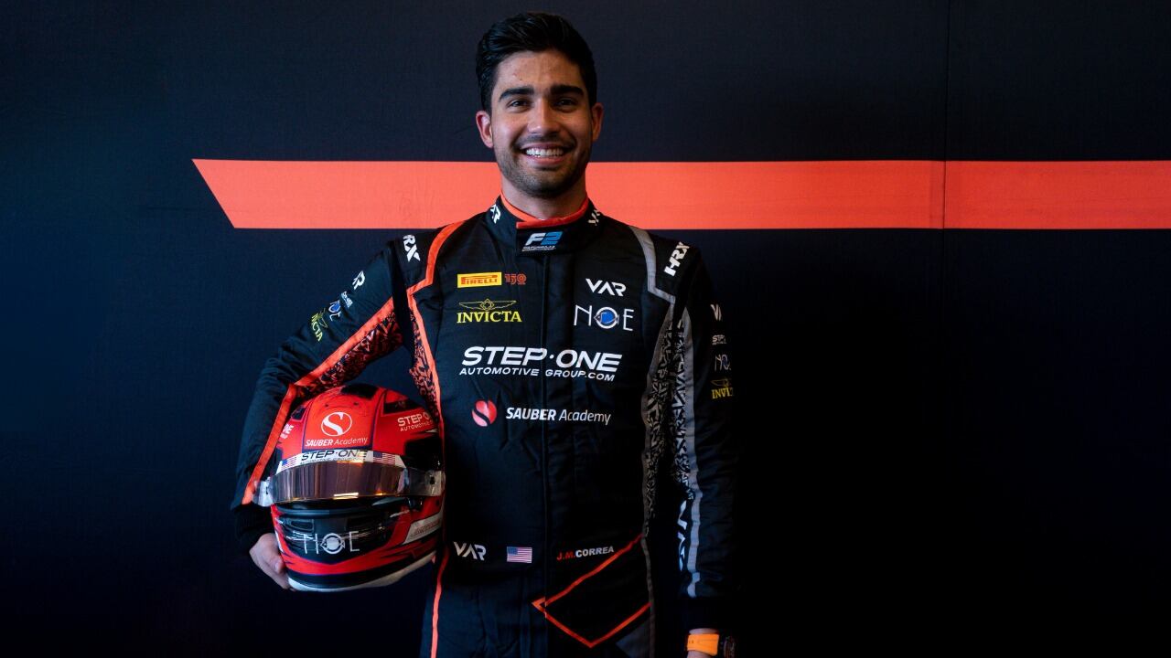 Es donde vive y donde más entrena Juan Manuel Correa que regresa a la F2 ahora con el equipo holandés VAR.