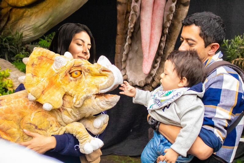 Jardín Jurásico  en Quito - Fuente: Boletín de Prensa