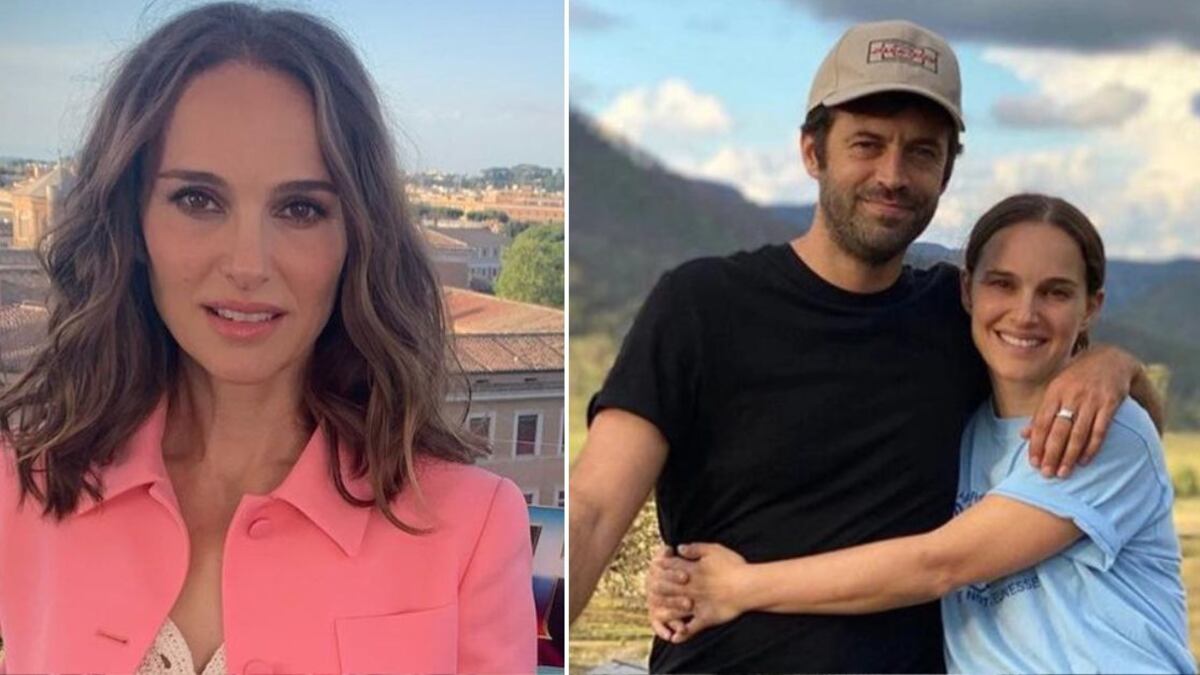 Natalie Portman y su esposo