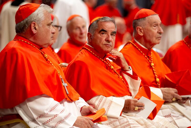 El cardenal italiano Angelo Becciu