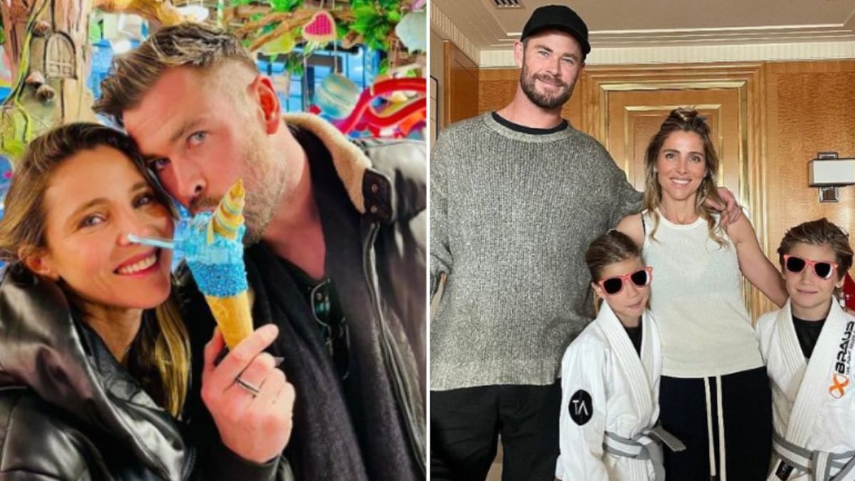 El hermoso y sencillo árbol navideño de Chris Hemsworth y Elsa Pataky