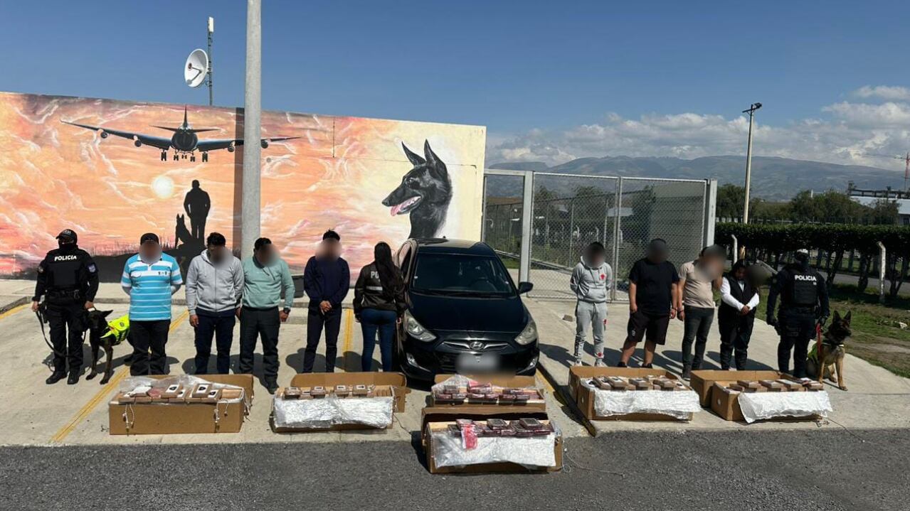 Querían enviar más de USD 17 millones en cocaína desde Quito a Catar