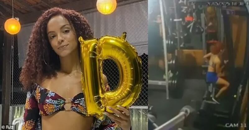 Dayane de Jesus, murió en un gimnasio de Copacabana.