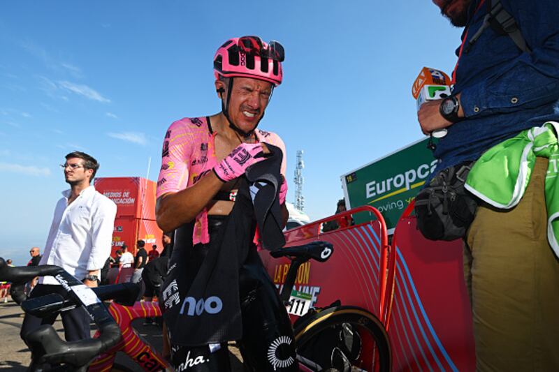 Richard Carapaz en La Vuelta a España