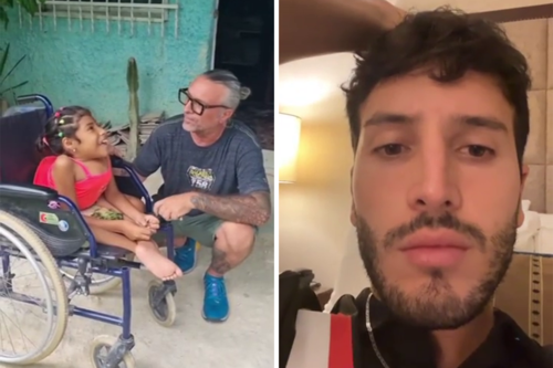 El noble gesto que Sebastián Yatra tuvo con una fanática en silla de ruedas