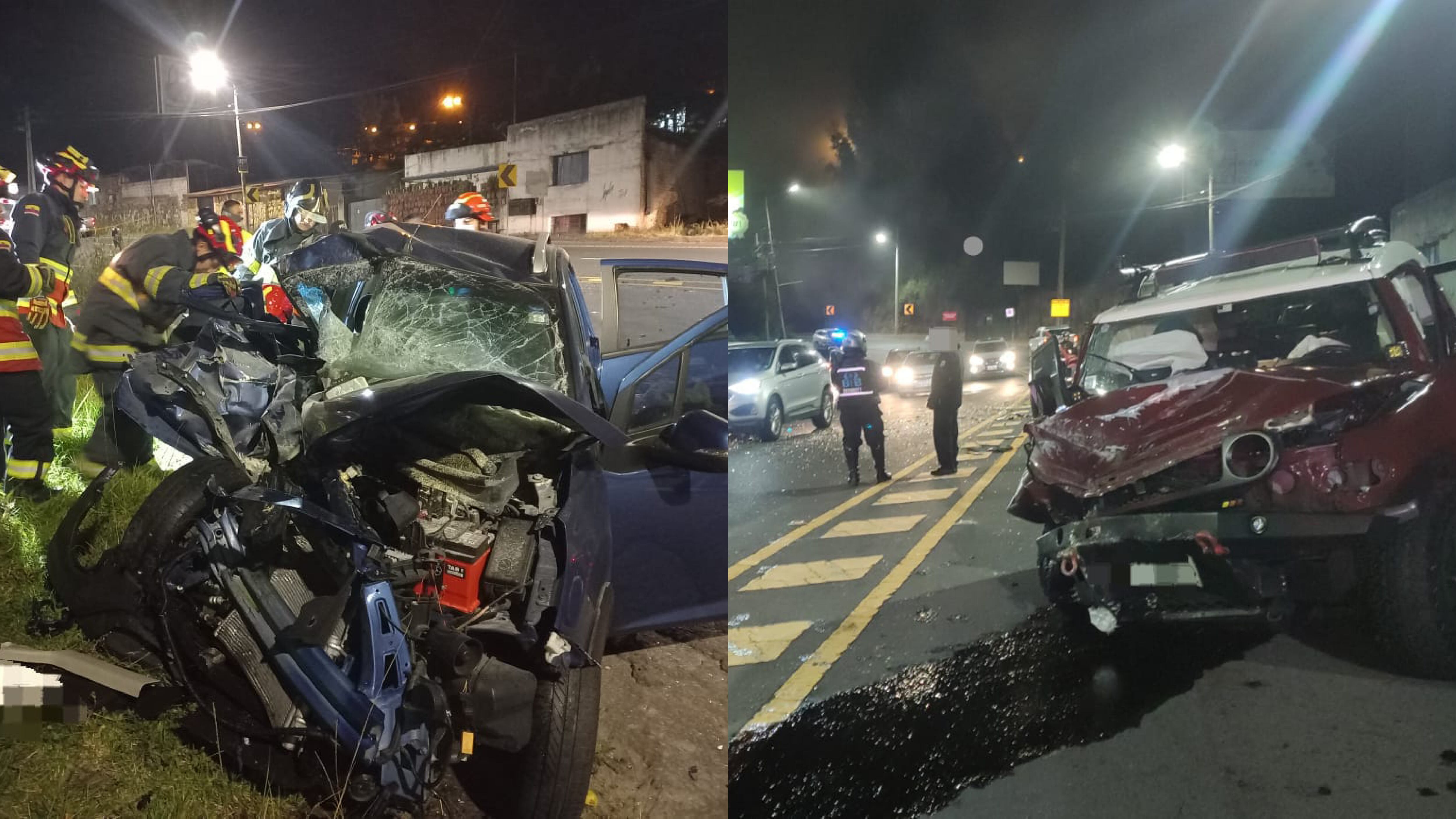 Accidente deja tres fallecidos en el túnel de Guayasamín