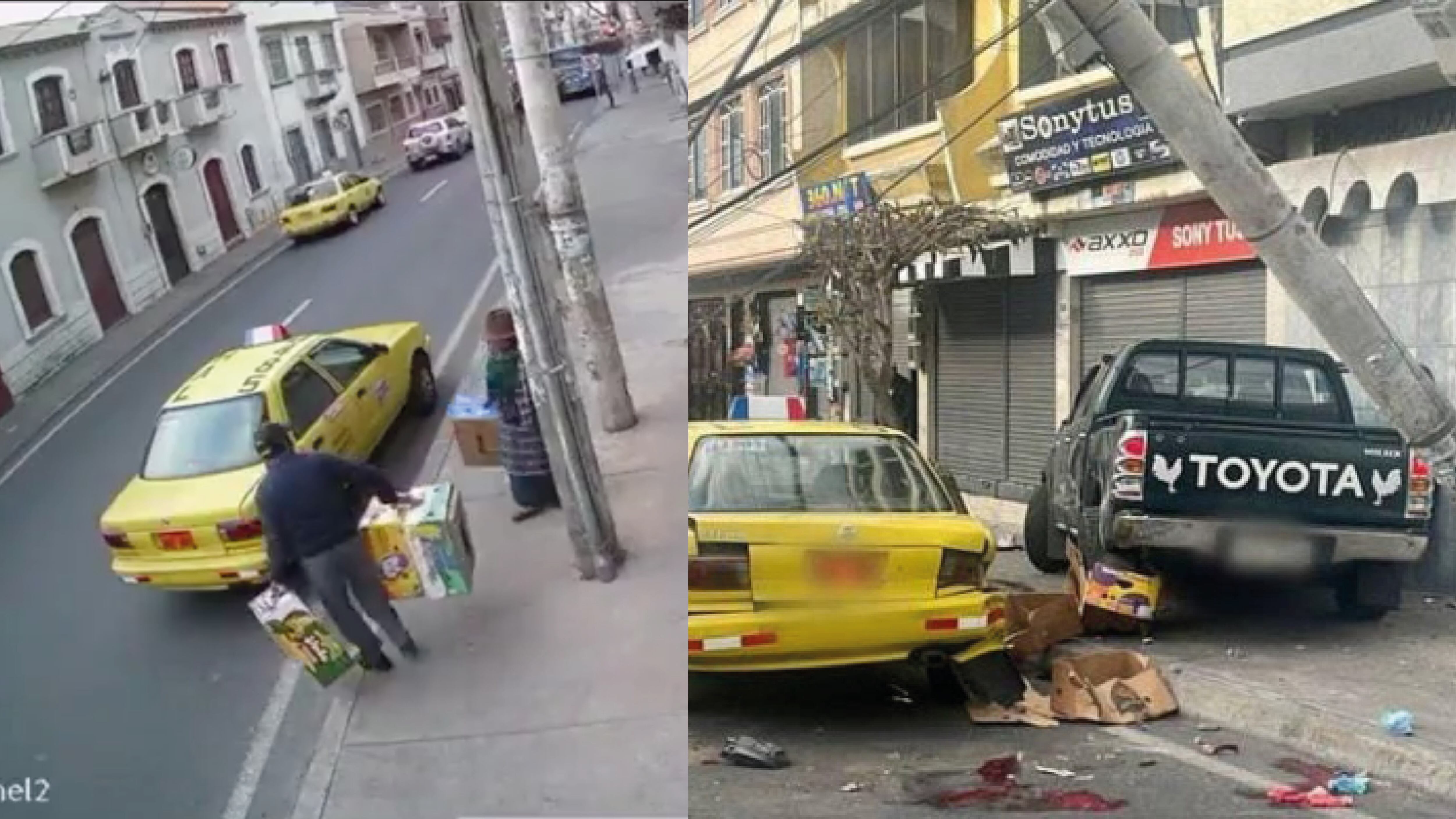 ¡Tragedia! Pareja murió atropellada mientras esperaba un taxi en Riobamba