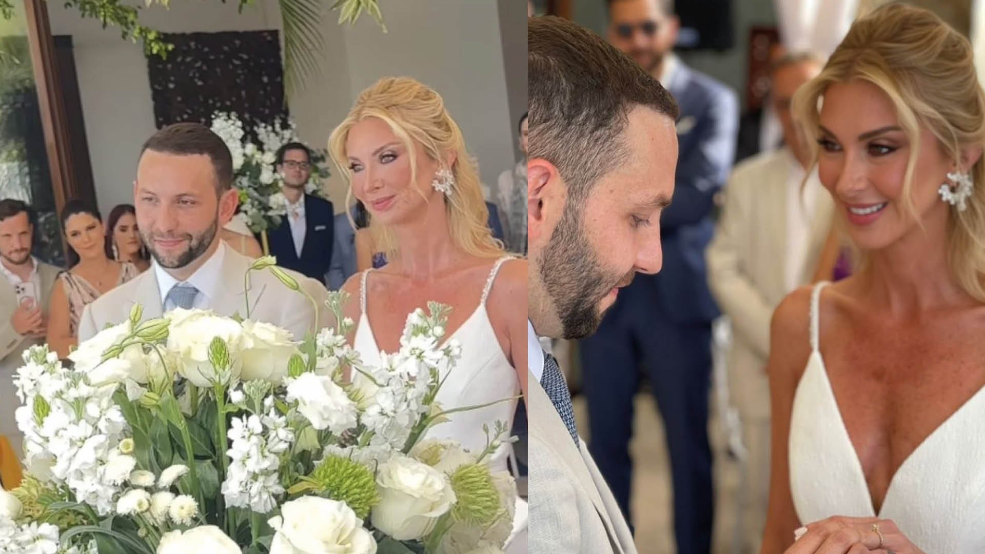 Las fotos de la boda de la exMiss Ecuador 1992, Soledad Diab, con joven empresario