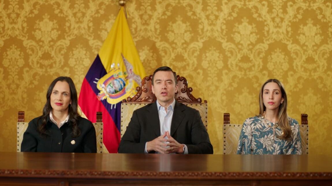 Daniel Noboa anunció la fecha en que se reducirán las horas de cortes de luz en el país