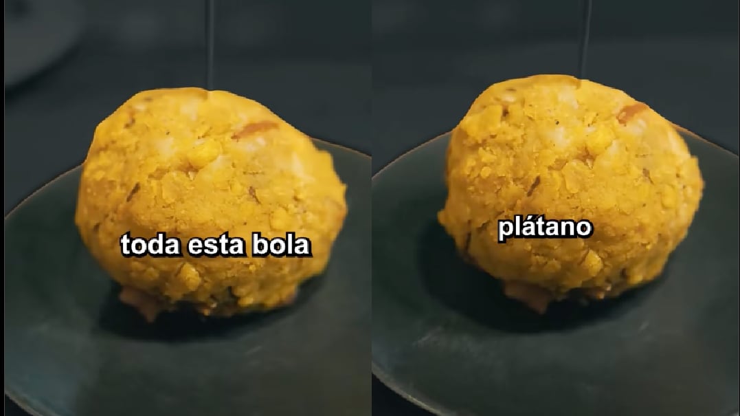 Bolón que presentó Ibai Llanos en el Mundial de Desayunos