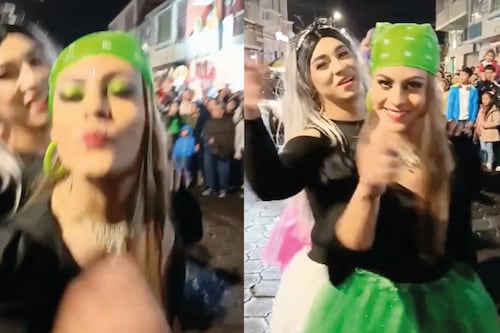 Quién es la “viuda verde” que se viralizó en TikTok durante Año Nuevo en Ecuador
